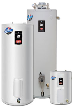 types of water heaters that our team can deal with